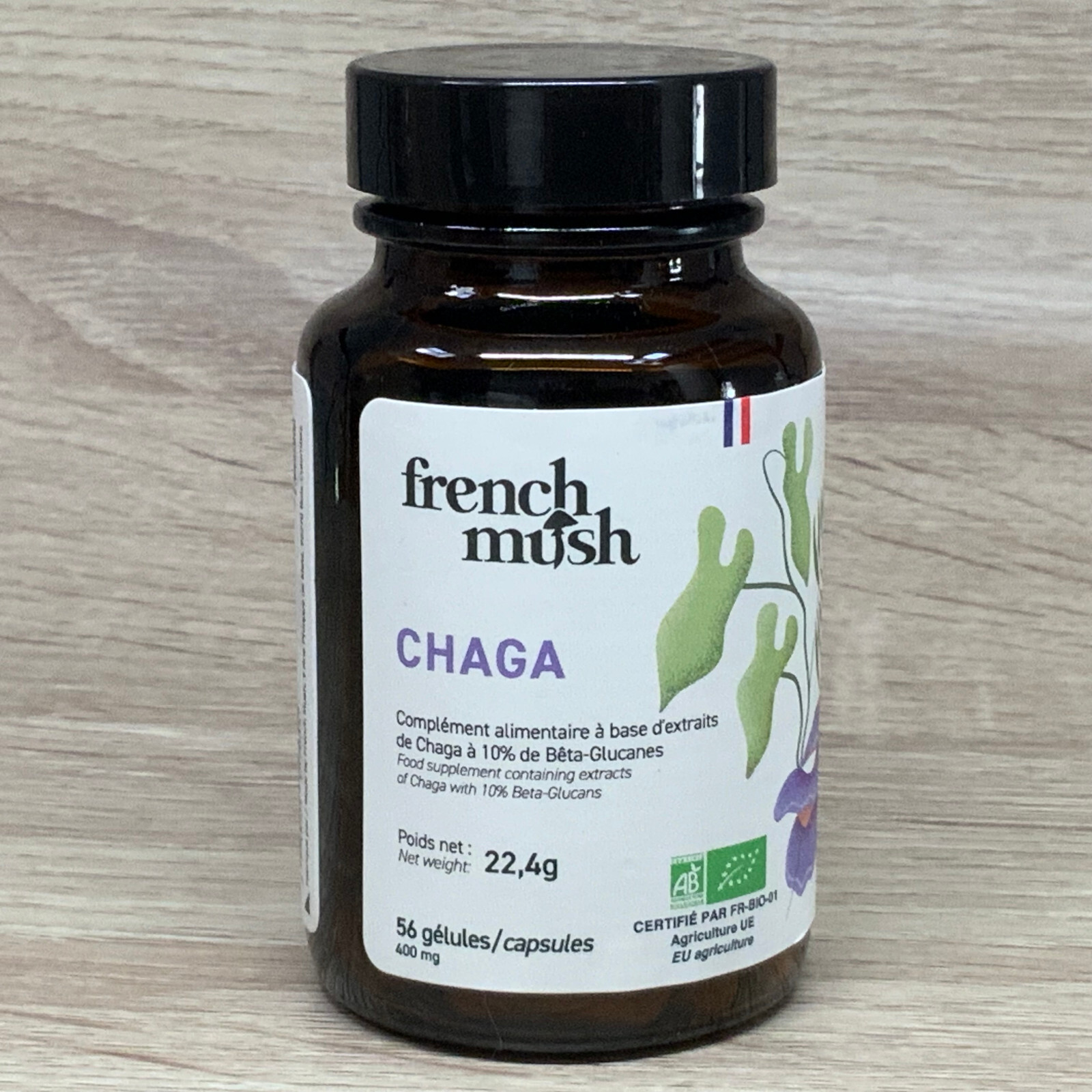 Fatigue passagère ? Renforcez votre immunité avec le Chaga French Mush 56 gélules