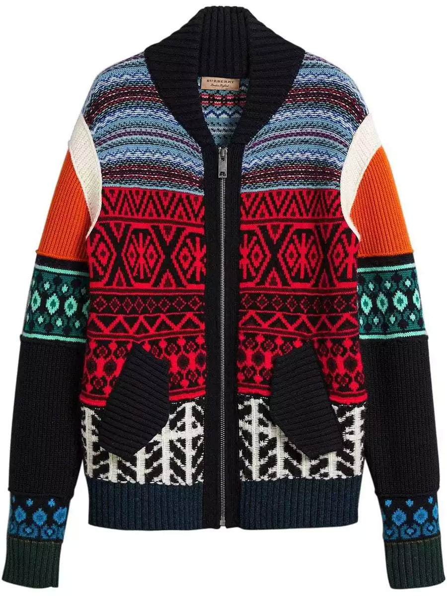 Burberry fair isle clearance sweater