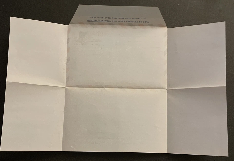 John F Kennedy First Day Cover. Airmail Postal Stationary Envelope. #3. NH. - Image 3 of 3