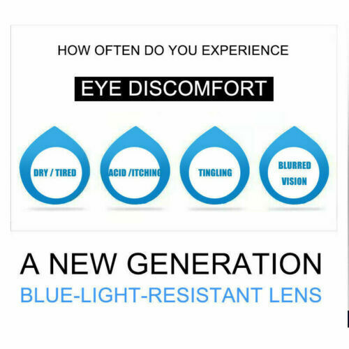 Metal Frameless Anti-Blue HD Reading Glasses Anti-Radiation Computer Eye Glasses - Picture 7 of 19