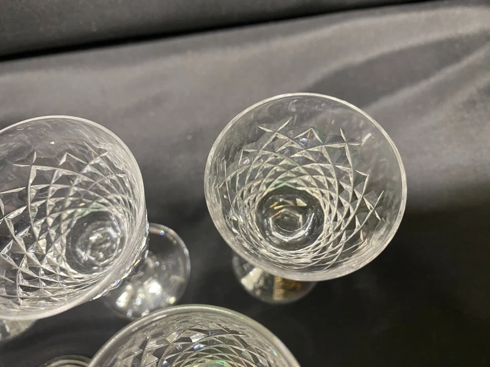 Set of 8 ~ Waterford "ALANA" Crystal ~ Cordial Glasses ~ 3 5/8" Tall - Image 4 of 4