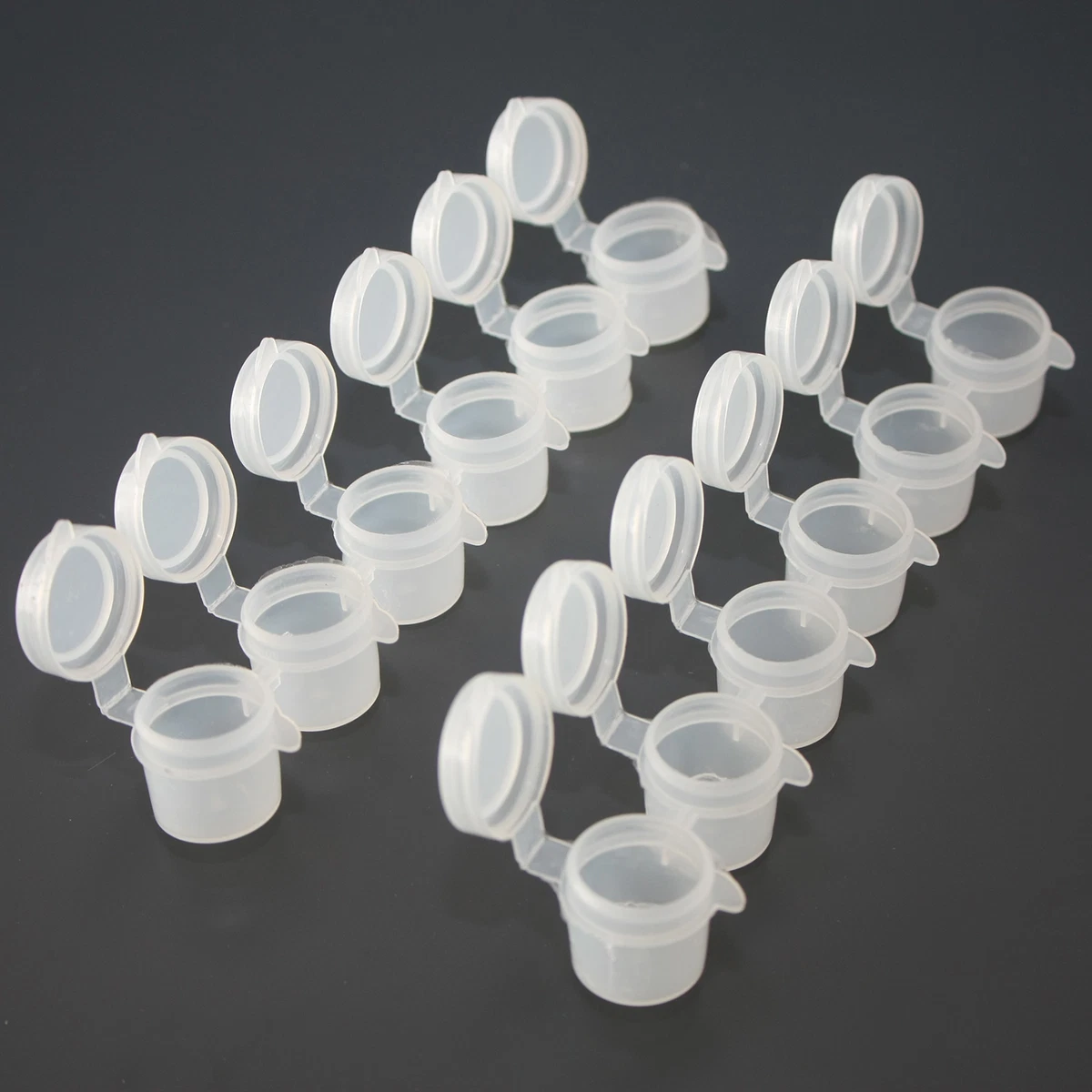 6 Paint Cups, Paint Cups With Lids