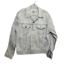 Vintage SASSON New York Paris Jeune Home Denim Jacket L Light Wash Made In USA