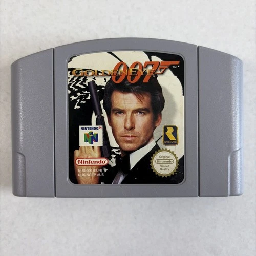 GoldenEye 007 N64 PAL AUS Nintendo 64 Genuine Tested Working