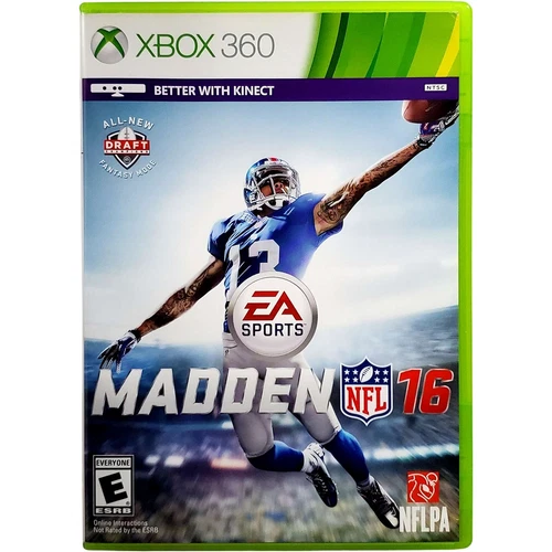 Madden NFL 16 - Microsoft Xbox 360 Pristine Tested 1Y Guarantee
