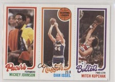 1980-81 Topps Mickey Johnson Dan Issel Mitch Kupchak #249-72-119 HOF 0d08