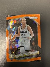 2025 Panini Prizm WNBA - Courtney Vandersloot #124 Orange Seismic Prizm /249