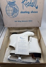 Vintage New Old Stock Riedell Red Wing Figure Skate Boots 216- Size 5