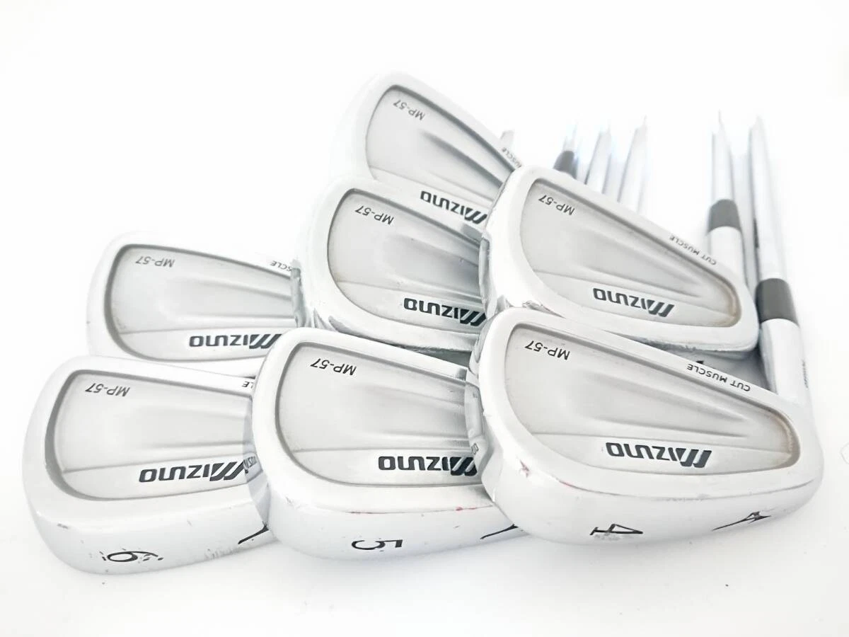 Mizuno MP-57 PRGR DATA622 アイアンセット Mizuno MP-57 Iron Set 7pcs 4-PW Dynamic Gold Flex S Left-Handed | eBay
