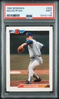 1992 Bowman Nolan Ryan #222 Texas Rangers HOF PSA 9 Mint