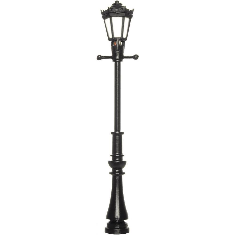 Lanterne à gaz simple Viessmann 6396 modèle fini H0 pour modélisme ferroviaire