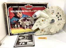 1977 VINTAGE KENNER STAR WARS EMPIRE STRIKES BACK MILLENNIUM FALCON COMPLETE BOX