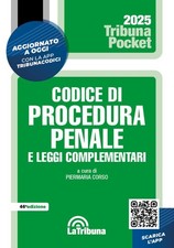 Piermaria Corso Codice di procedura penale e leggi complementari (Poche)