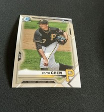2021 Bowman Chrome - Prospects Po-Yu Chen #BCP-223 (RC)