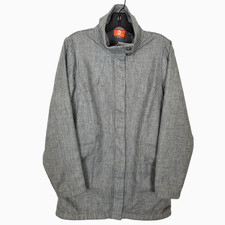 Merrell Women Softshell Dry Wind Jacket Sz S Gray Zip Up Casual Outdoor