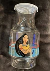 Anchor Hocking Glass Orange Juice Carafe With Lid Vintage Disney Pocahontas 1995
