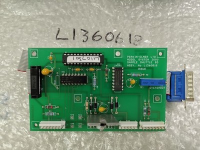 Perkin Elmer L1360618 SAMPLE SHUTTLE PCB Board for Spectrum 2000