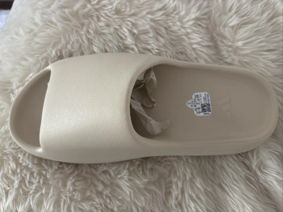 Zapatilla Adidas Yeezy Slide Bone Unisex Talla 10 Kanye West Solo Probada  Foto 2 de 4