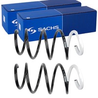 2X Sachs Fahrwerksfedern Vorne Passend FÜR Renault Megane Links+Rechts