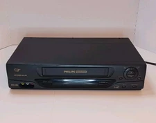 Philips Magnavox VRZ360 AT02 4 Head Hi-Fi VCR Video Cassette Player No Remote