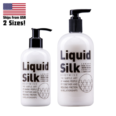 #ad Liquid Silk Personal Lubricant 2 Sizes Available Free USA Shipping $43.95