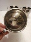 3 Tequila Patron Bee Logo Moscow Mule 4” Mug Cup Silver Tone Metal Bar ware Lot — photo 3