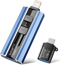 512GB 4 in 1 Photo Stick Flash Drive Navy Blue