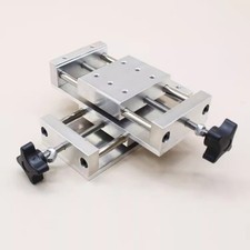 Mesa deslizante manual cruzada de precisión riel lineal plataforma eje X/Y 1 pieza