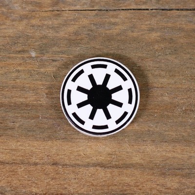 LEGO Star Wars Tile Round 2x2 with SW Republic Pattern 4150ps6