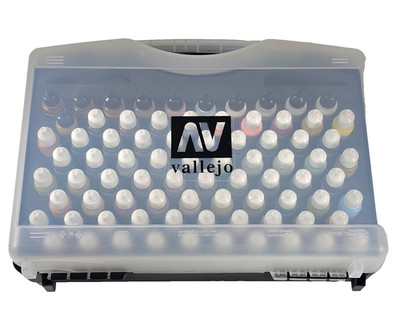 Vallejo Model Color Set 80 Colors Combination Case READ DESCRIPTION - Fast Ship!
