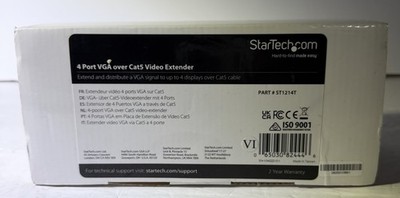 StarTech ST1214T VGA Over CAT5 Extender Video Display Transmitter *BRAND NEW*
