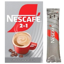 Image of Nescafe 200 Sachets 2 in 1 ORIGINAL Individual Instant Coffee Milk Cup Drink
