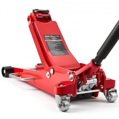 Low Profile Floor Jack,3 Ton (6614 lbs) Capacity,Aluminum Racing Floor Jack w/Du