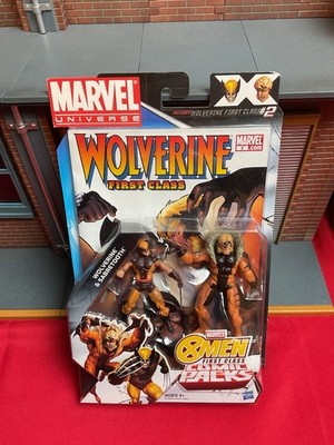 Marvel Universe Comic Pack First Class #2 Wolverine & Sabretooth 3.75'' Figures