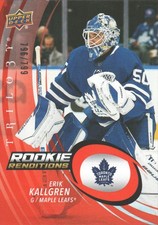 2022-23 Upper Deck Trilogy Hockey Cards Rookie Renditions Red: Pick From List