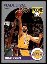 1990  Hoops  154  Vlade Divac  Los Angeles Lakers  Basketball