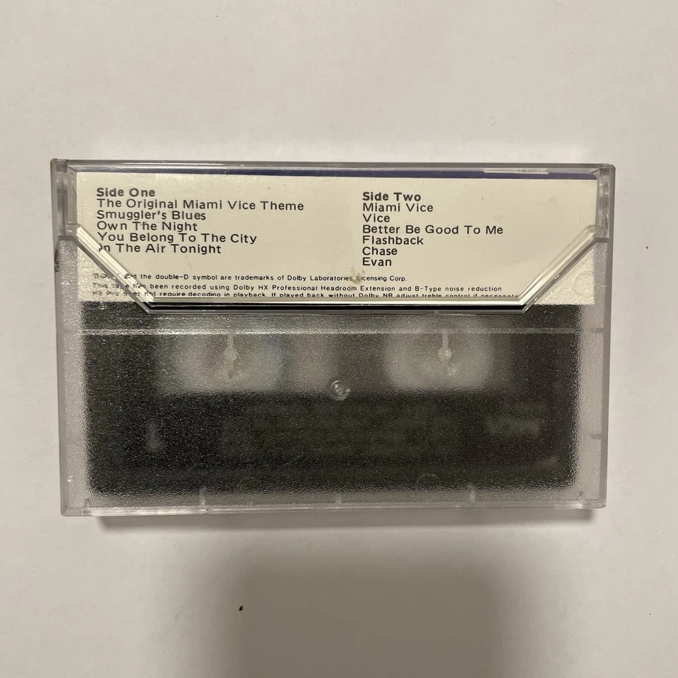 Tape Cassette Music from Television Series Miami Vice 1985 - Image 2 of 4