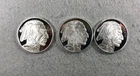 Lot of 20 1 Oz  0.999 Silver Rounds Sunshine Mint-Buffalo-21.8oz