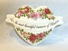 Hallmark Keepsake "A Heart Full of Love" Bone China Christmas Ornament 1984 — photo 1