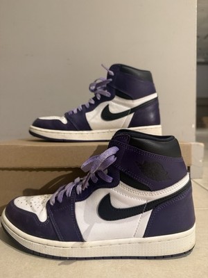 8.5m Jordan Air Jordan 1 Retro High OG Court Purple 2.0 Men s 2020 555088-500