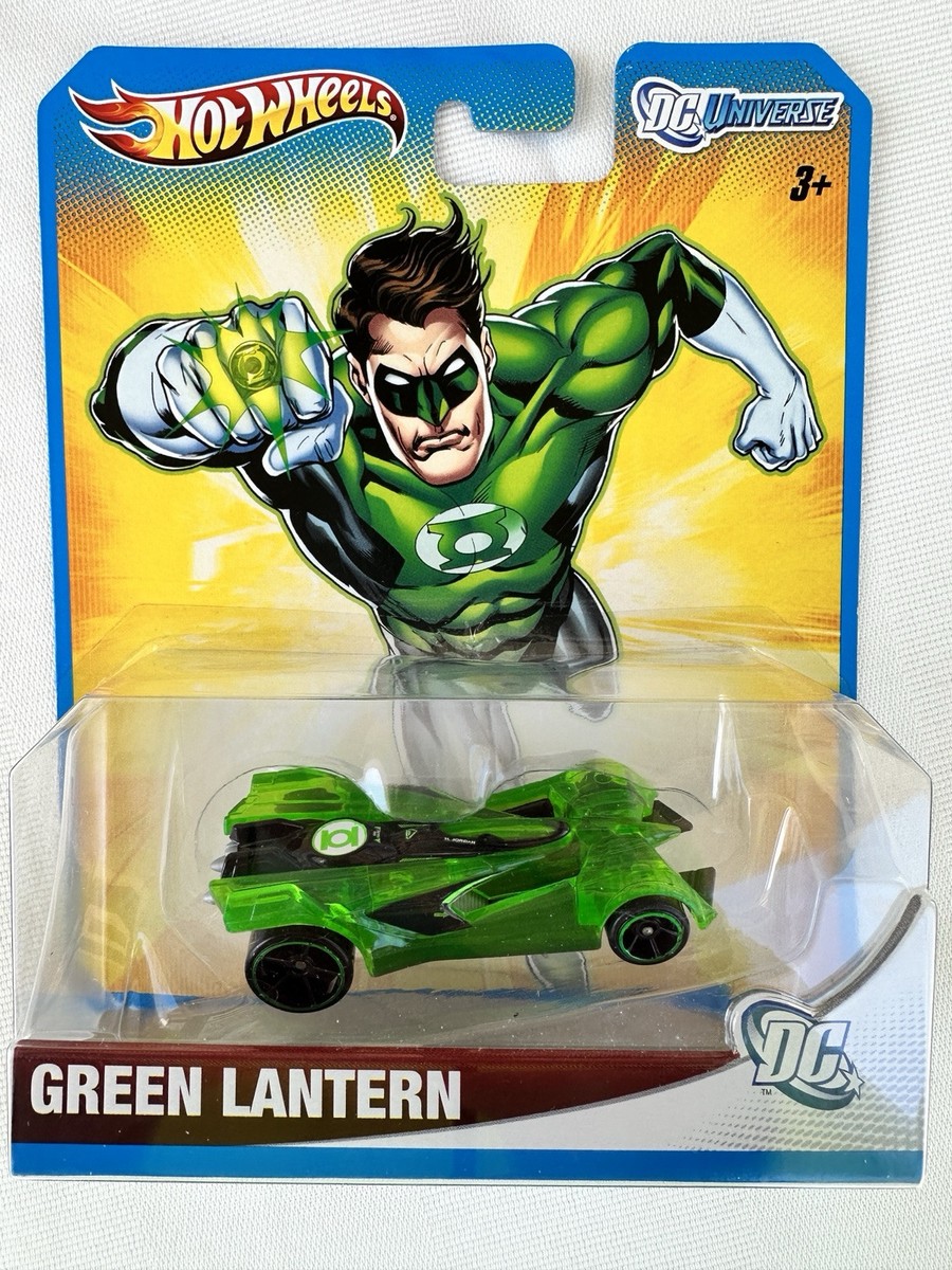 Hot Wheels Green Lantern Car 2011 DC Universe Comics 1:64 New | eBay