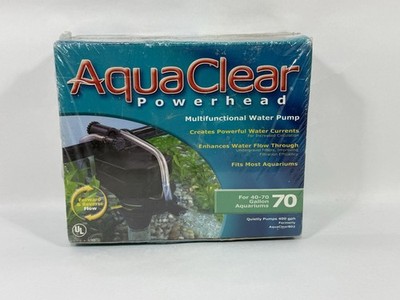 Hagen AquaClear Powerhead 802 Aquarium Pump 400 GPH for Up to 70 Gal Tank #A-570