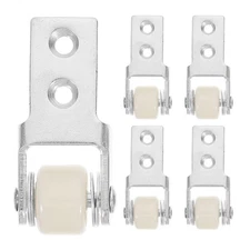  5 Pcs Door Wheels Sliding Glass Rollers Cabinet Furniture Replacement