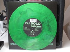 DJ Solo ? Darkage (Remixes) 10" Green Vinyl MINT