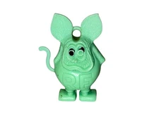 Vintage 1970's Big Daddy Ed Roth Rat Fink Gumball Machine Charm LIGHT /LT GREEN