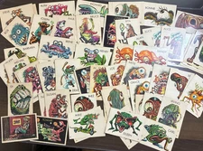 Choose Your Own 1965 Topps Ugly Monsters Trading Card Stickers NOS Fast Shipping