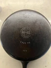 Griswold #8 Cast Iron Chicken Fryer 777, w/Small Logo and Matching Lid 1098