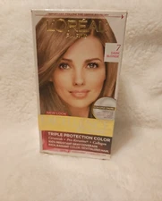 L'Oreal Paris Excellence Creme Permanent Hair Color, 7 Dark Blonde, Pack of 1