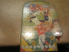 WOLVERINE TUMBLEBALL PIN BALL PRO SPORT BAGTATELLE 145-A 10"X151/2"