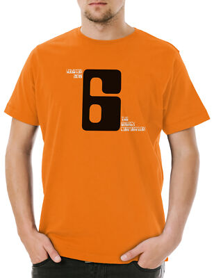 Houston 6 Herren T-Shirt Rollerball The Energy Corporation Trikot Game Movie